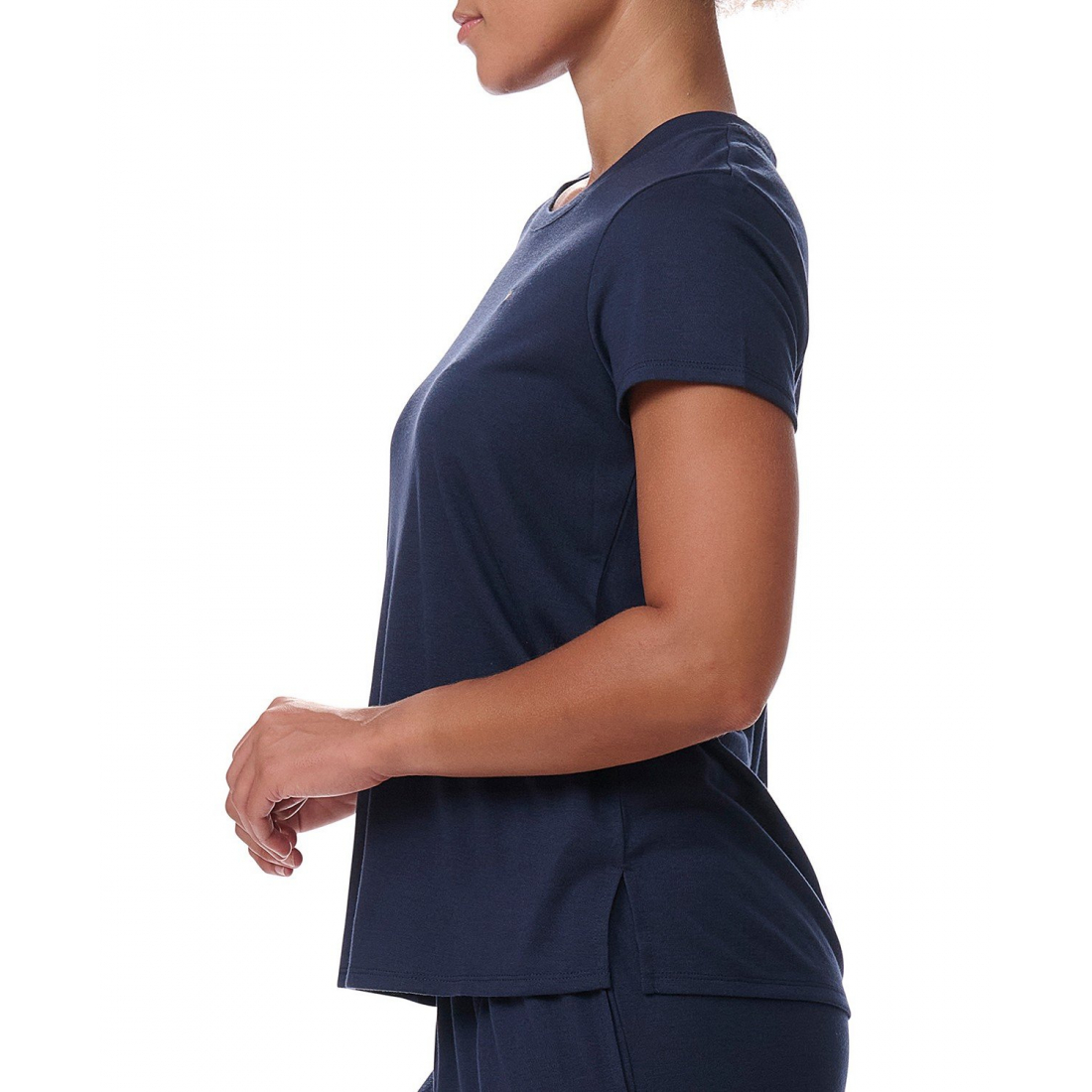 Chemise de nuit 'Short-Sleeve Crewneck' pour Femmes