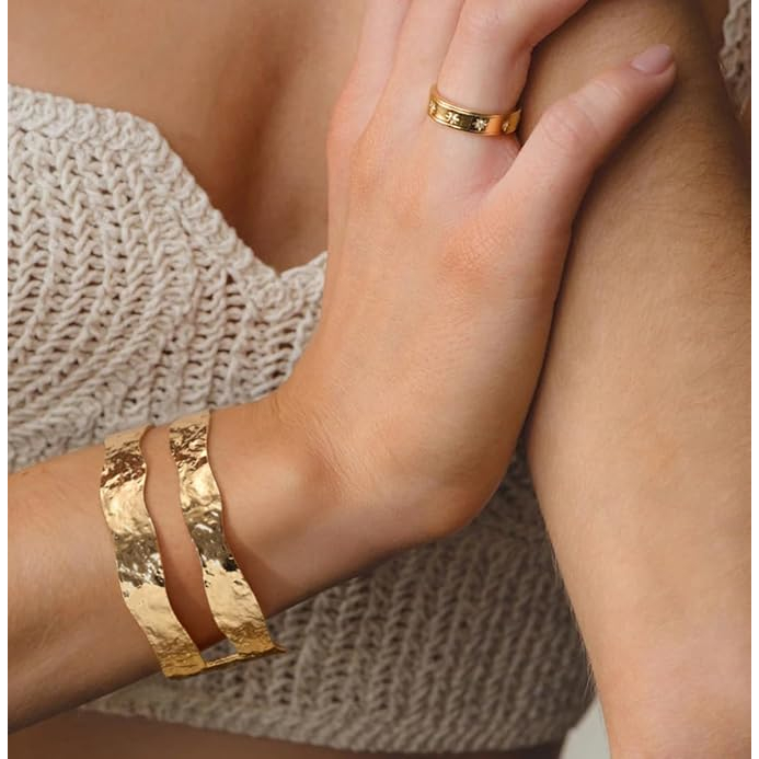 'Double Layer' Armreifen für Damen