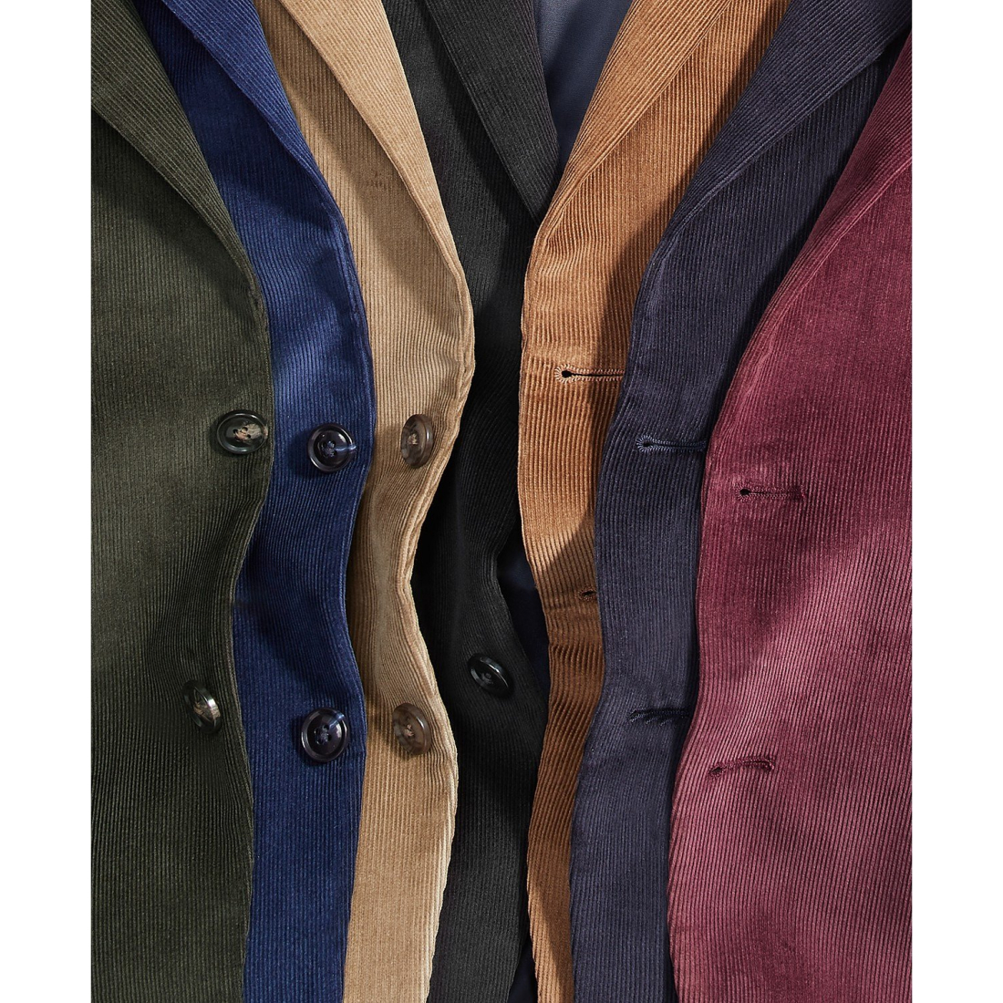 'Modern-Fit Corduroy' Klassischer Blazer für Herren