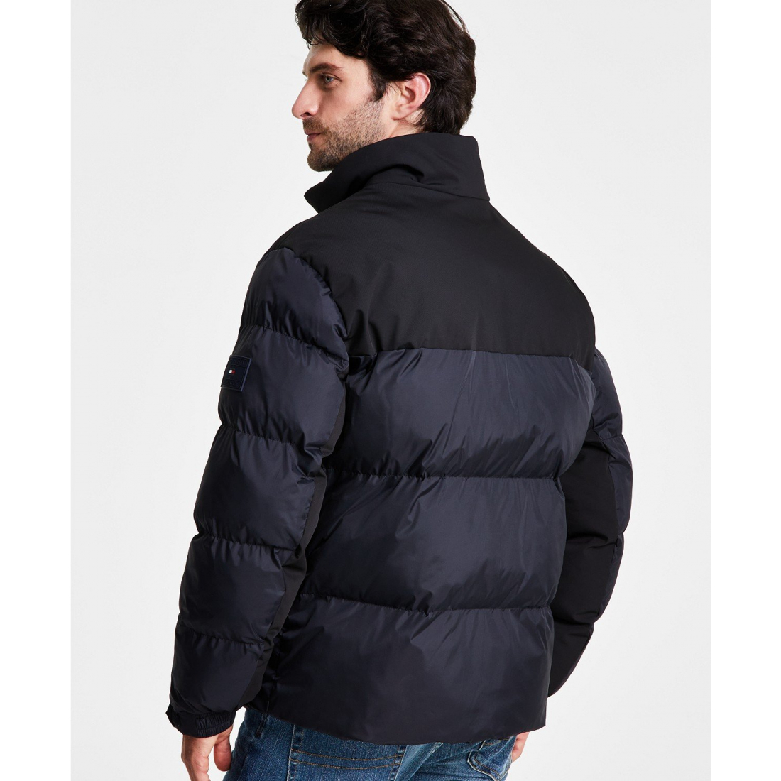 Veste matelassée 'Mixed-Media' pour Hommes