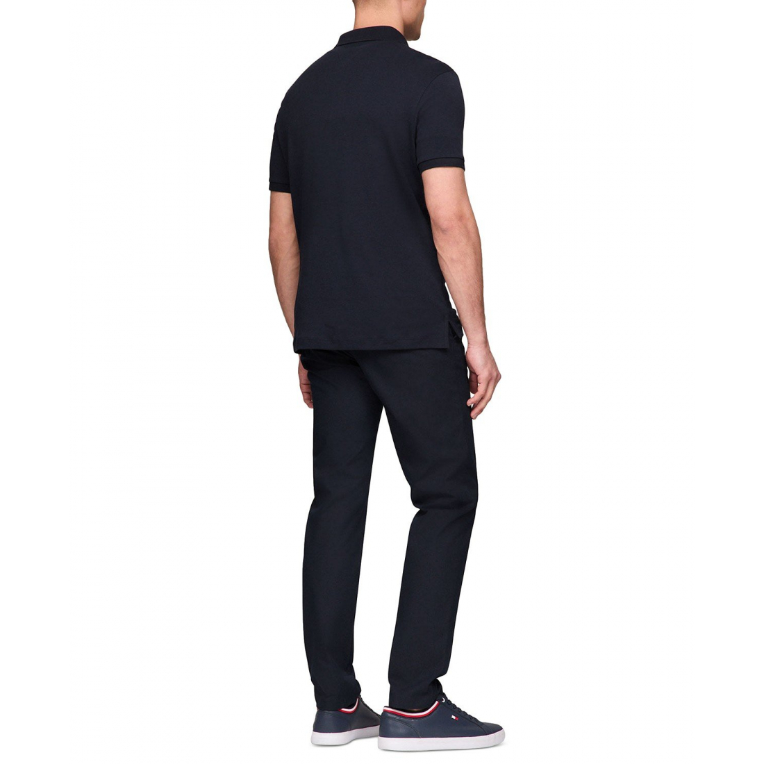 'Regular-Fit Liquid Cotton Polo Shirt' pour Hommes