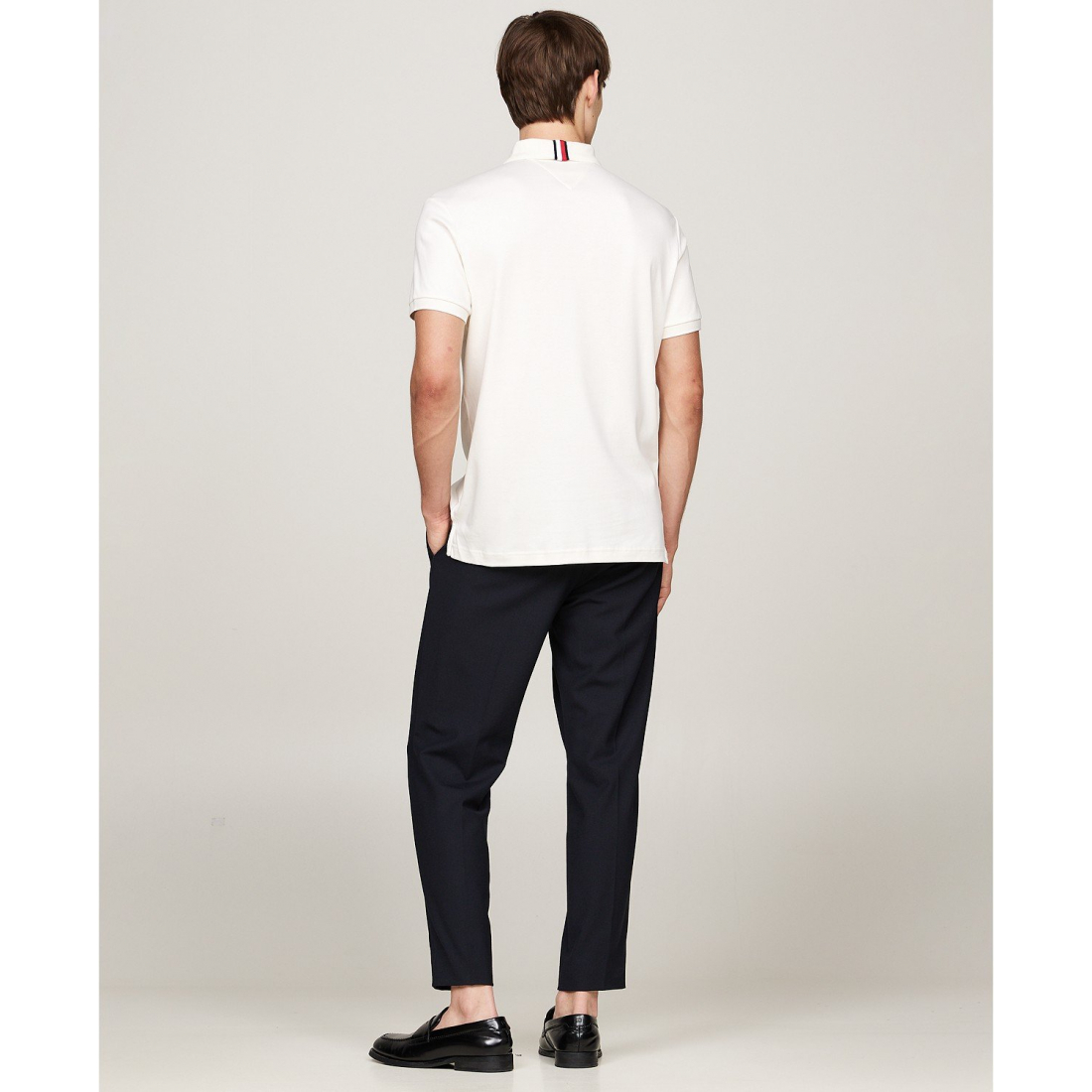 'Regular-Fit Liquid Cotton Polo Shirt' pour Hommes