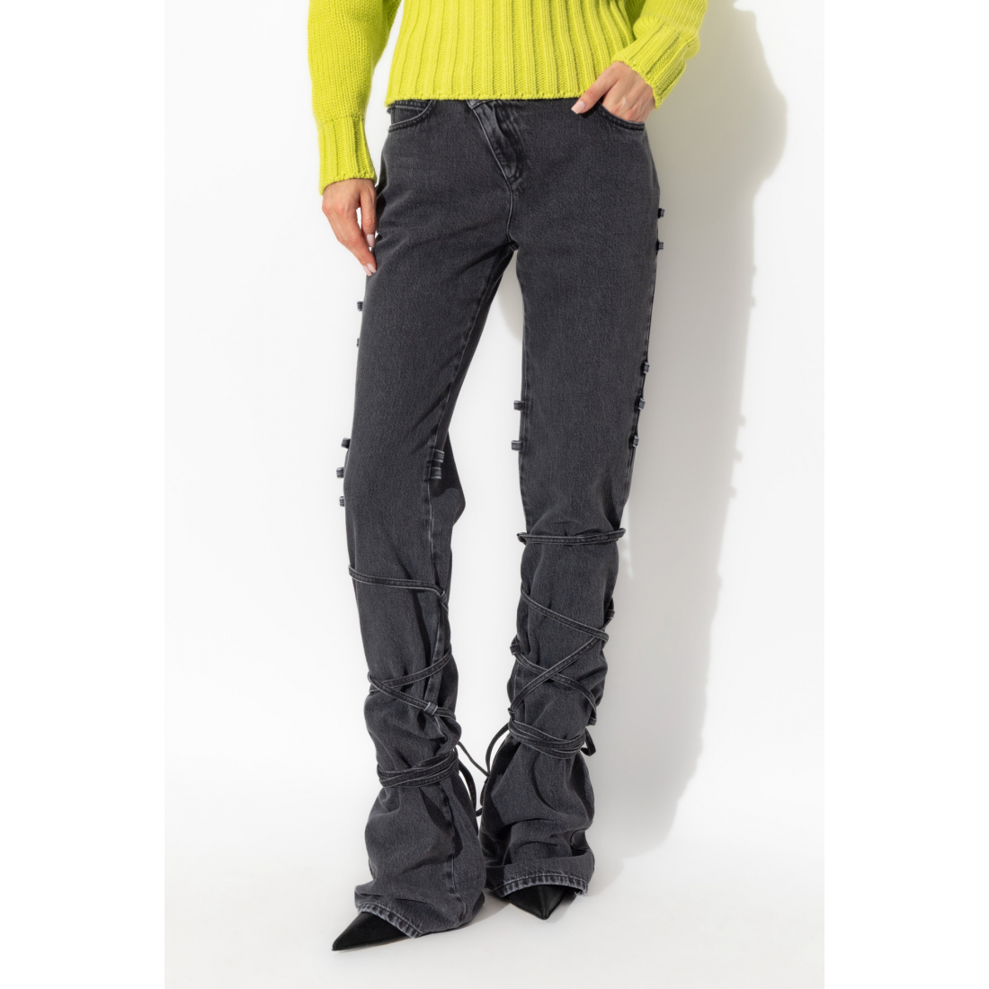 'With Laces' Jeans für Damen