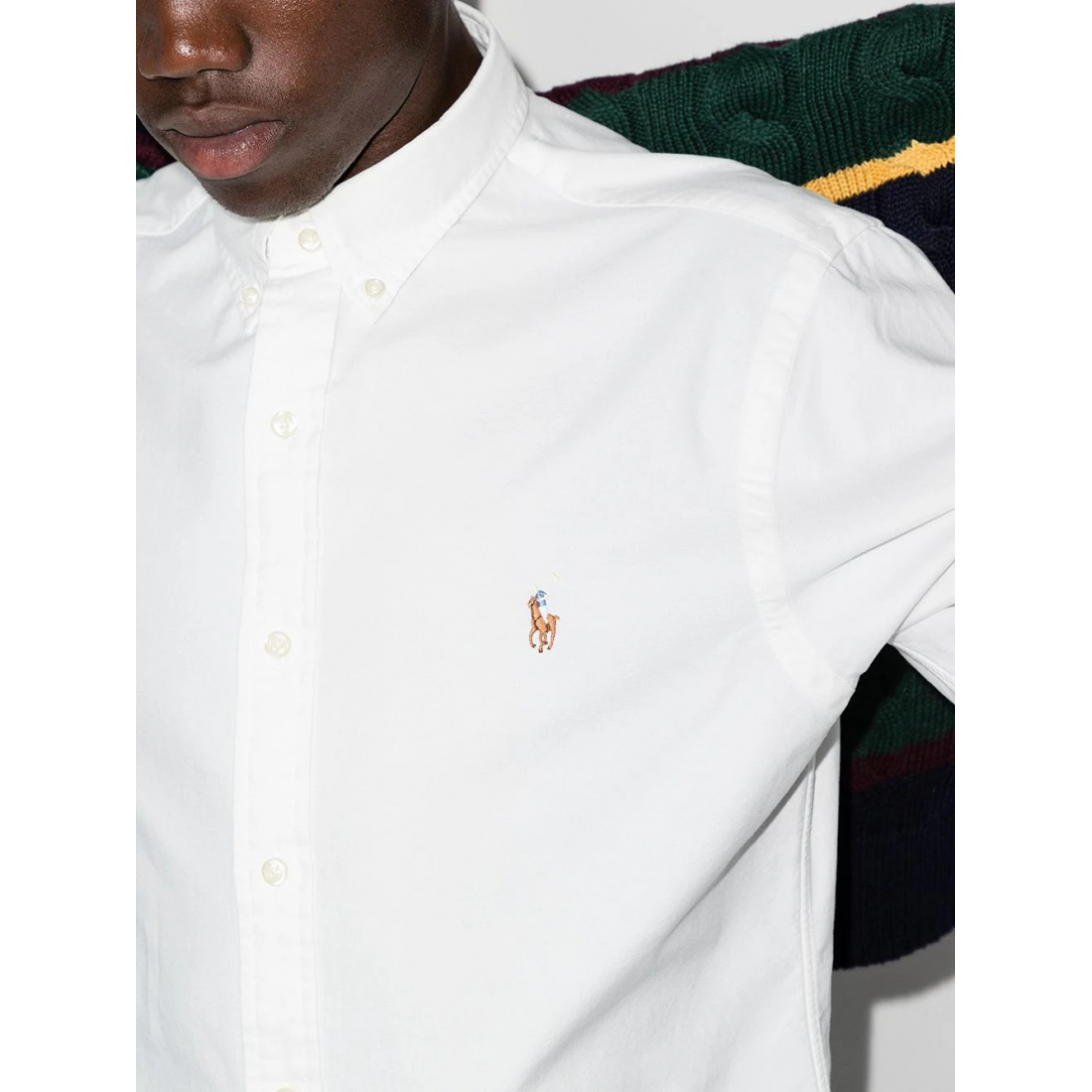 Chemise 'Logo-Embroidered' pour Hommes