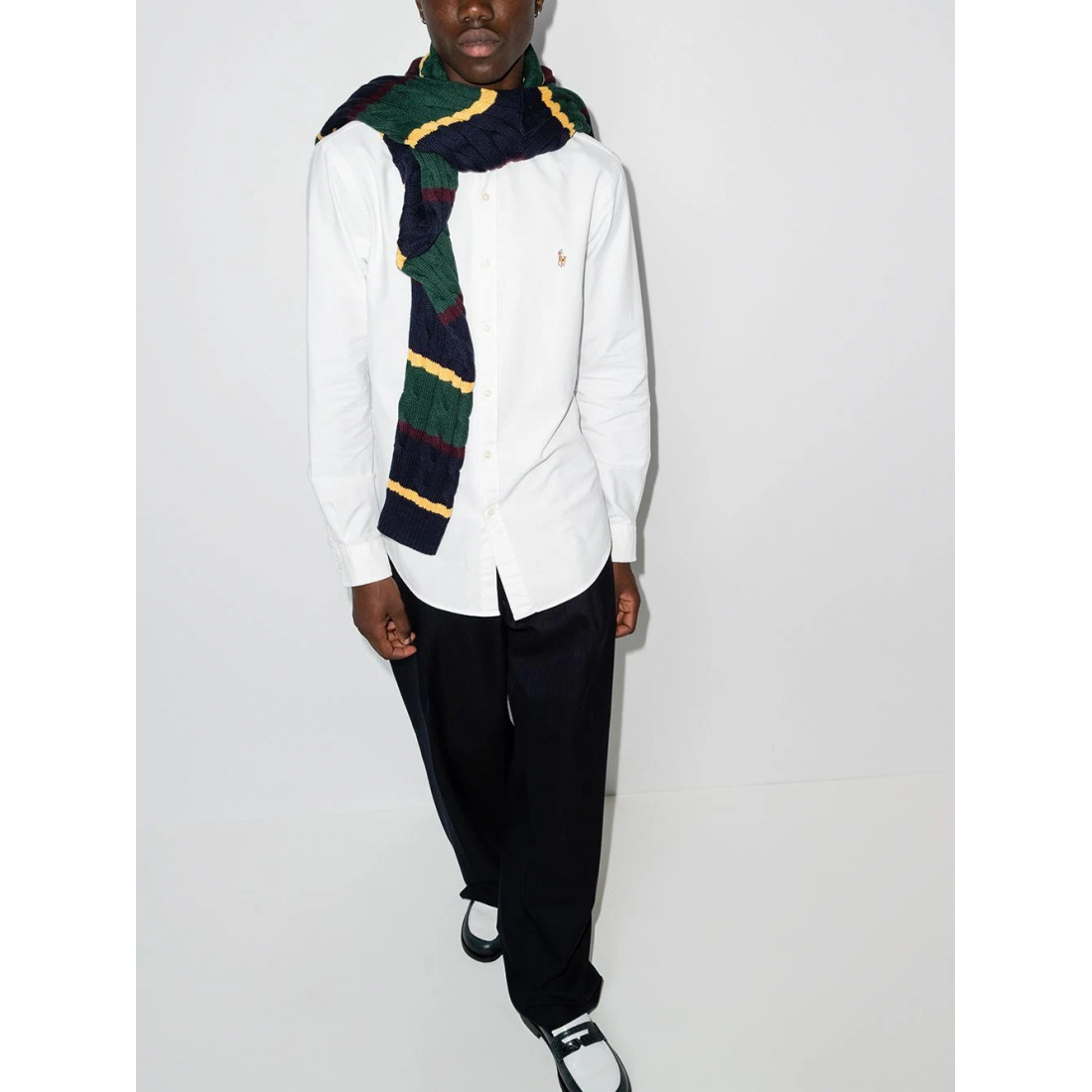 Chemise 'Logo-Embroidered' pour Hommes