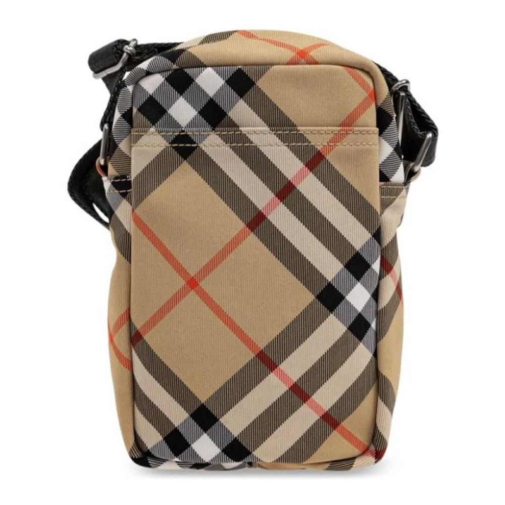 Sac Besace 'Check-Pattern' pour Hommes