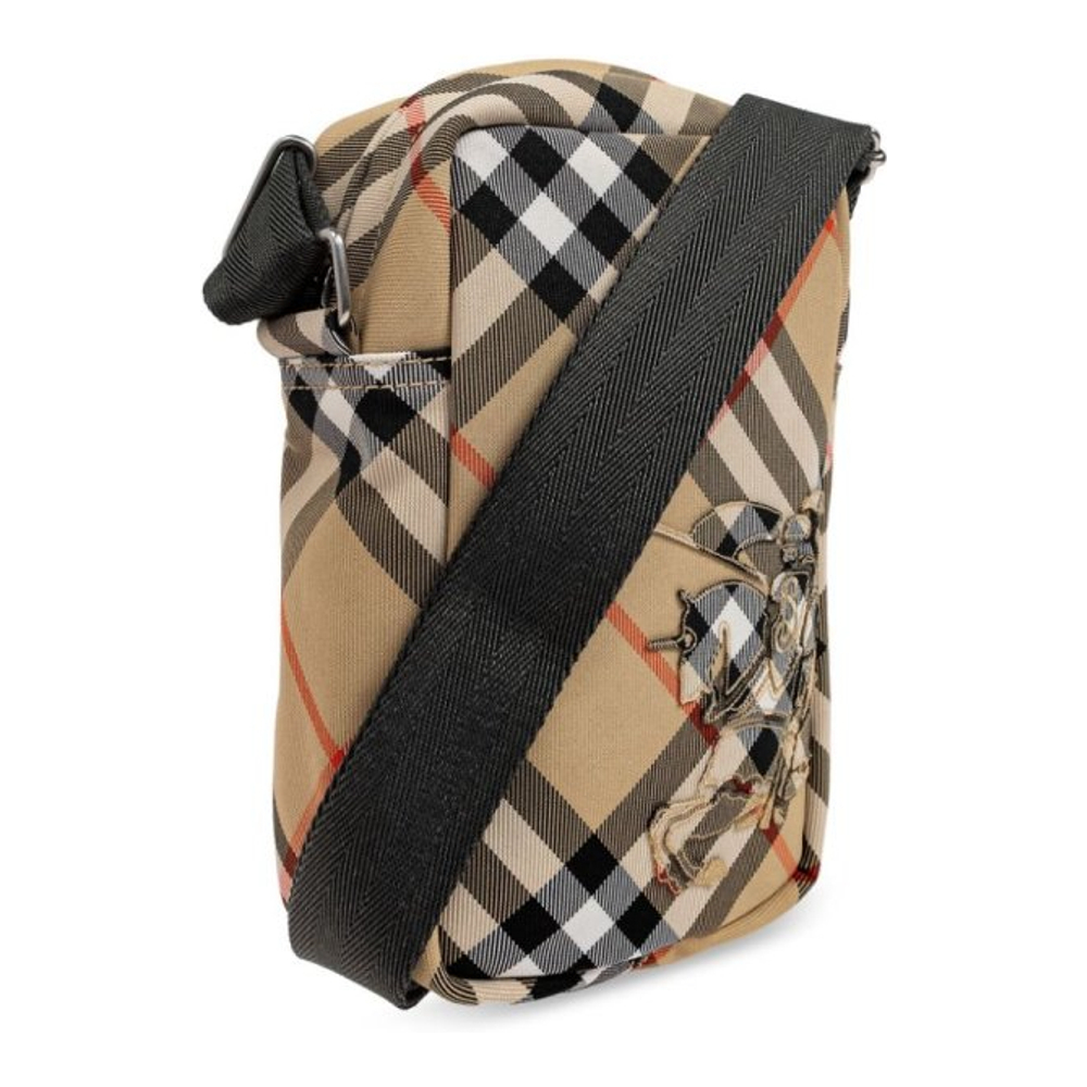 Sac Besace 'Check-Pattern' pour Hommes