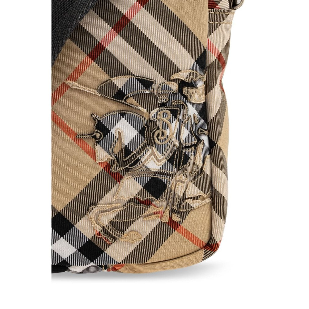 Sac Besace 'Check-Pattern' pour Hommes