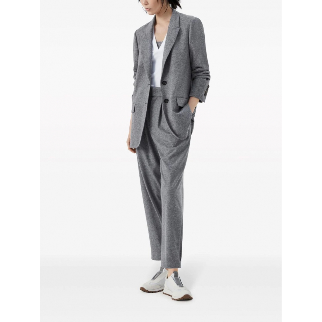 T-shirt 'Monili Chain-Embellished' pour Femmes