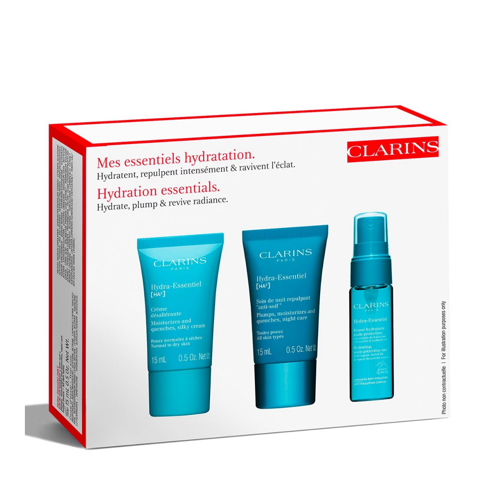 Coffret de soins de la peau 'Mes Essentiels Hydratation' - 3 Pièces