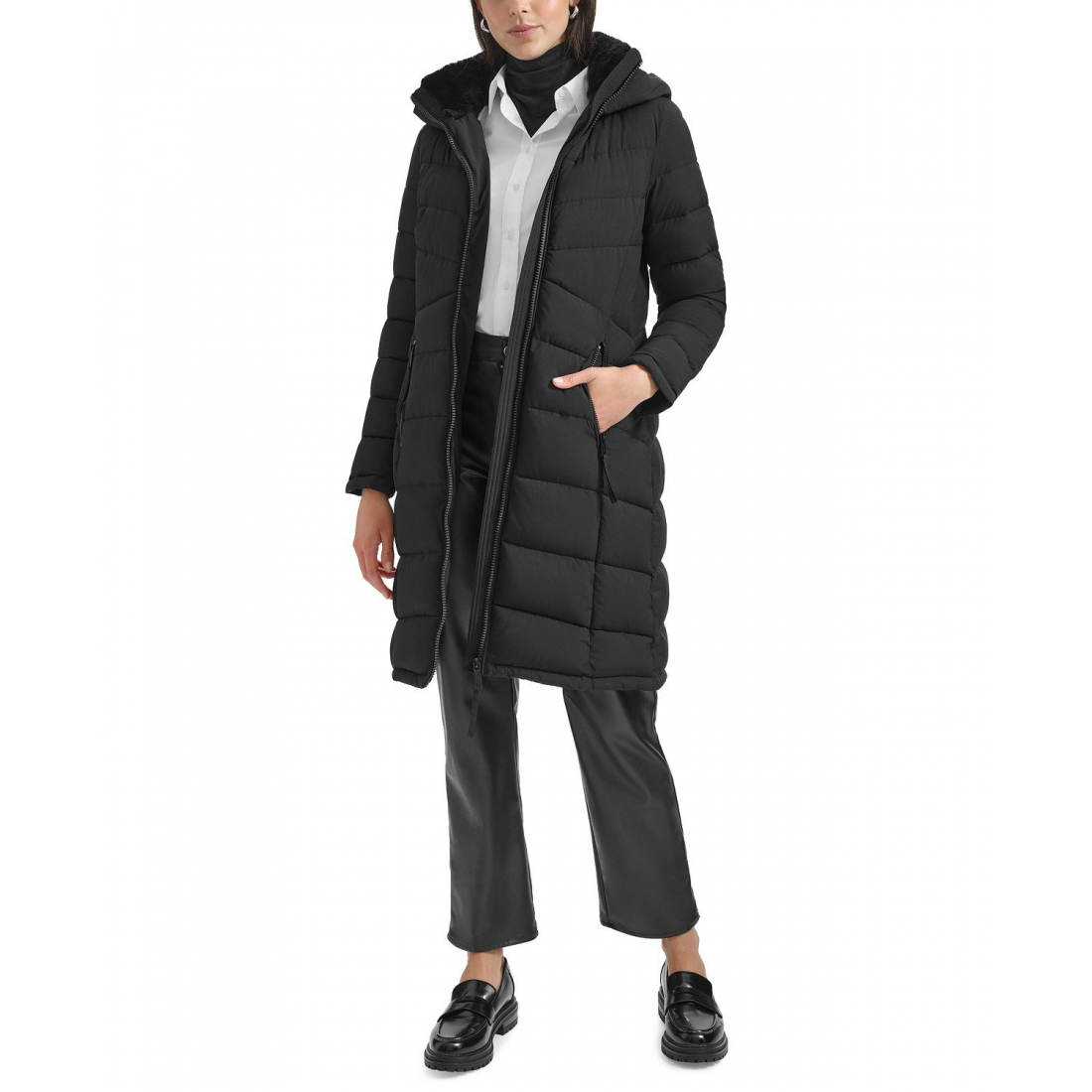 Manteau matelassé 'Hooded' pour Femmes