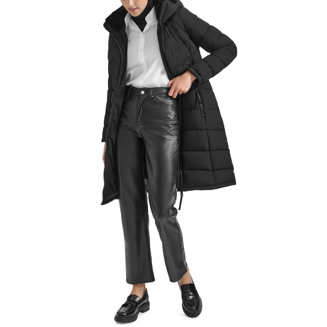 Manteau matelassé 'Hooded' pour Femmes