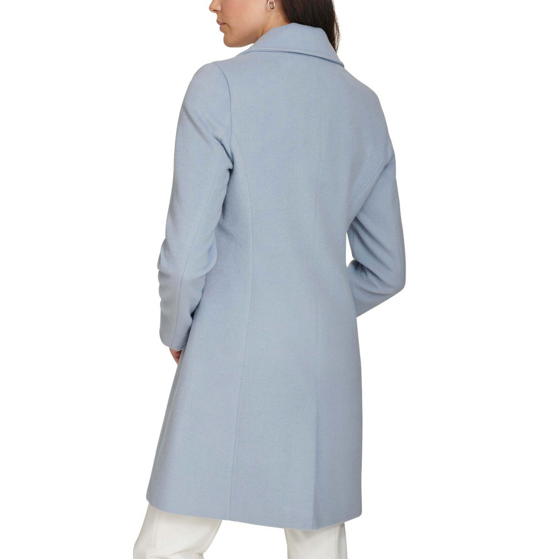 Women's 'Single-Breasted Wool Blend Coat' Coat