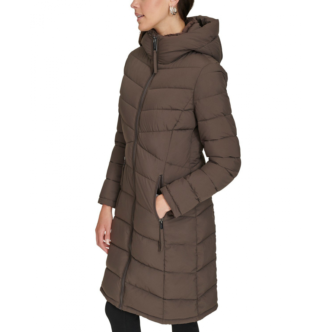 Manteau matelassé 'Hooded' pour Femmes