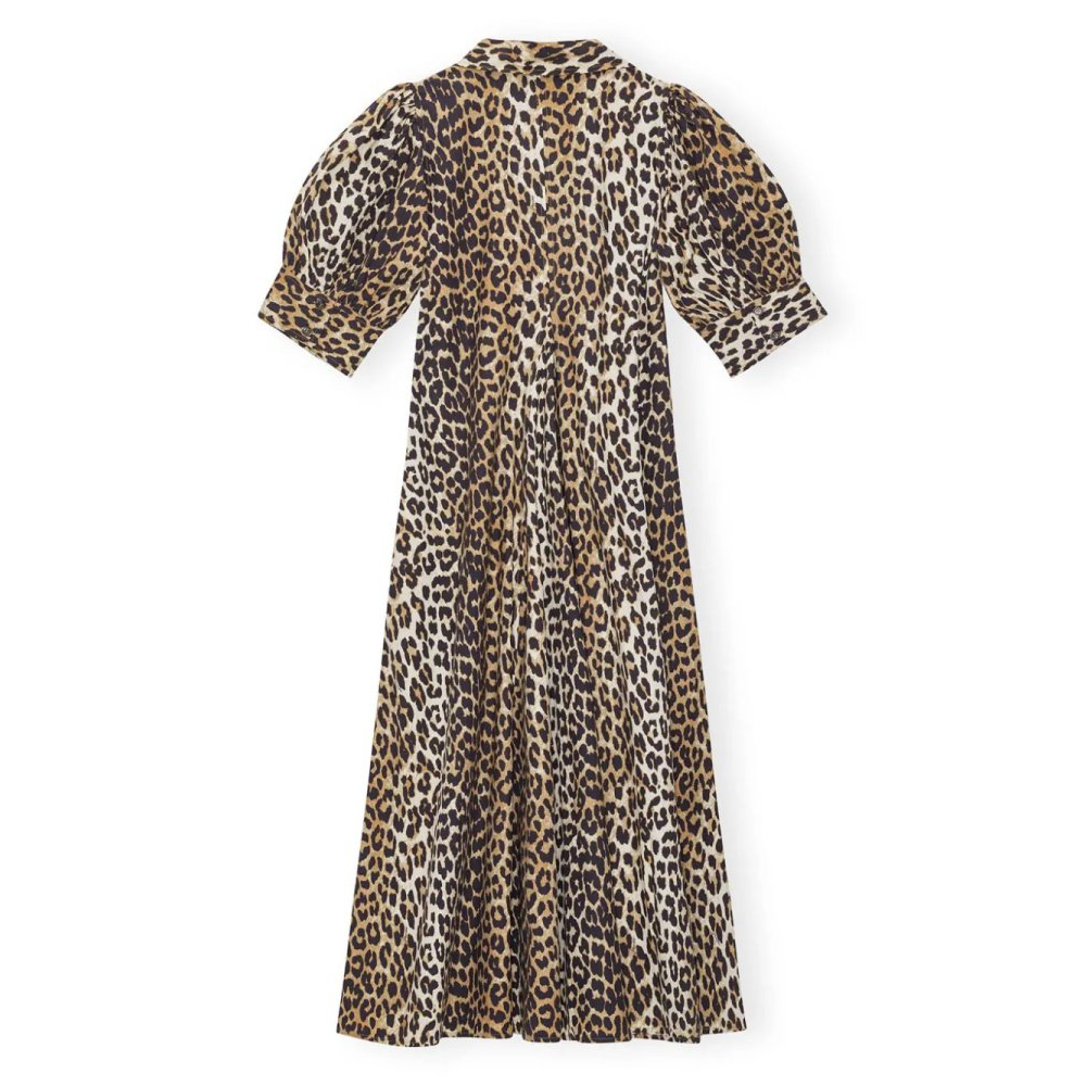 Women's 'Leopard-Print' Midi Dress
