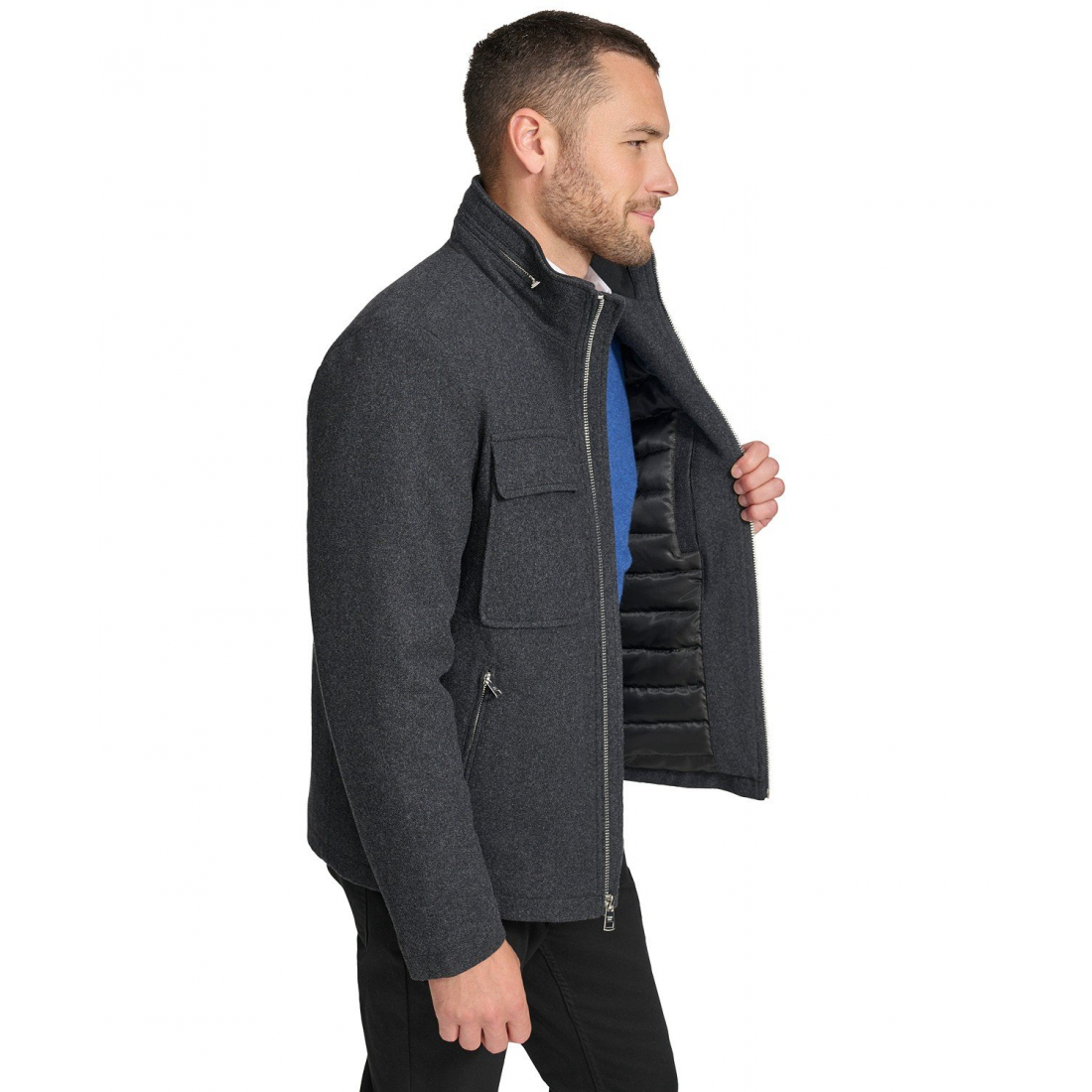 'Hipster with Zip-Out Hood' Regenjacke  für Herren