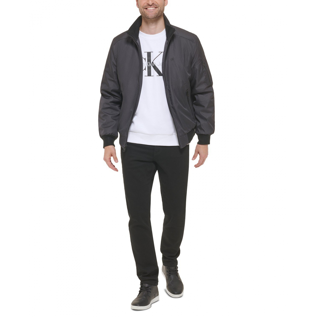 Blouson bomber 'Classic Zip-Front Ripstop' pour Hommes