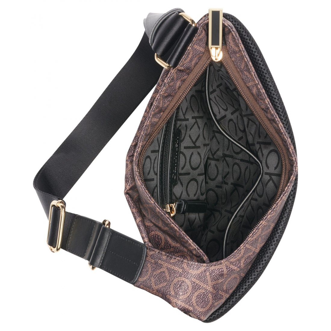 Women's 'Jessie Mesh Pocket' Crossbody Bag