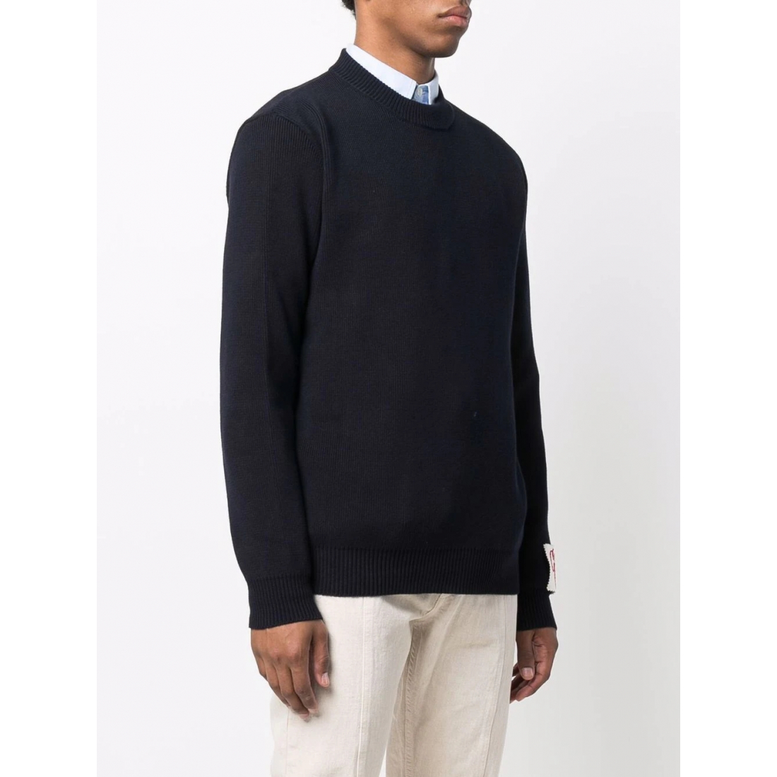 Pull 'Ribbed-Knit' pour Hommes