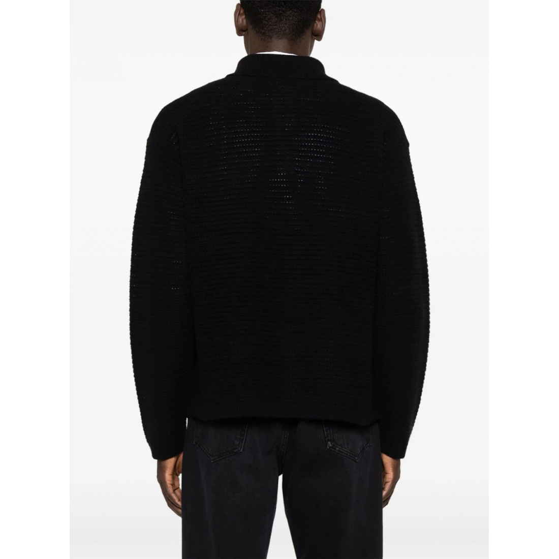 Polo manches longues 'Logo-Lettering' pour Hommes