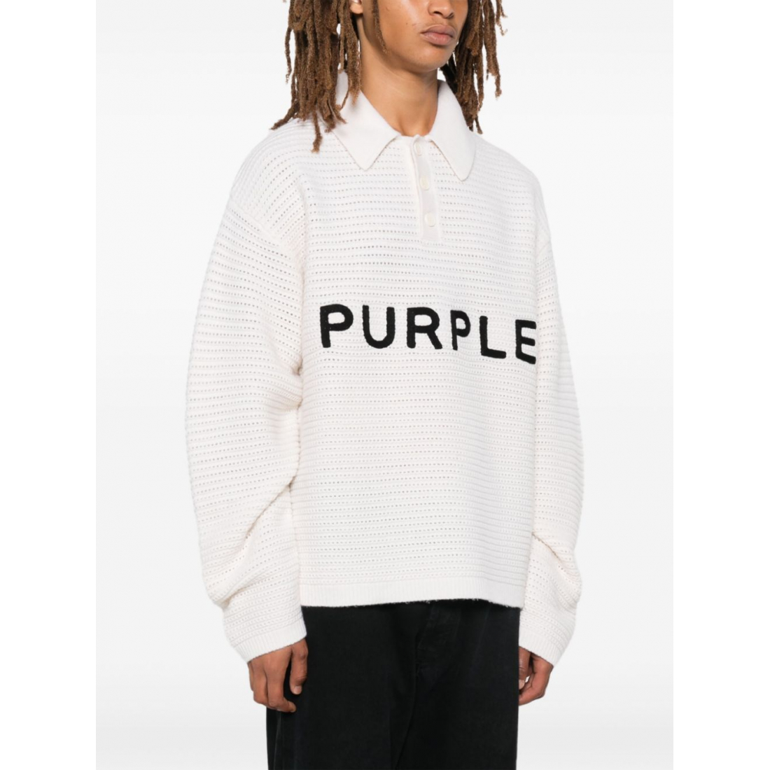 Pull 'Logo-Embroidered' pour Hommes