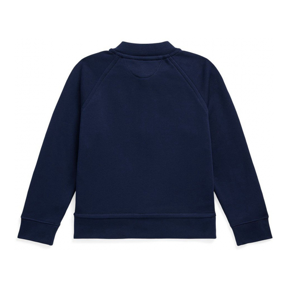 'Logo Fleece Baseball Jacket' für Jungen