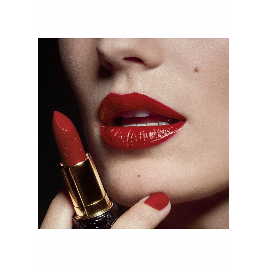 'Le Rouge Parfum Satin' Lippenstift - Rouge Feu 3.5 g