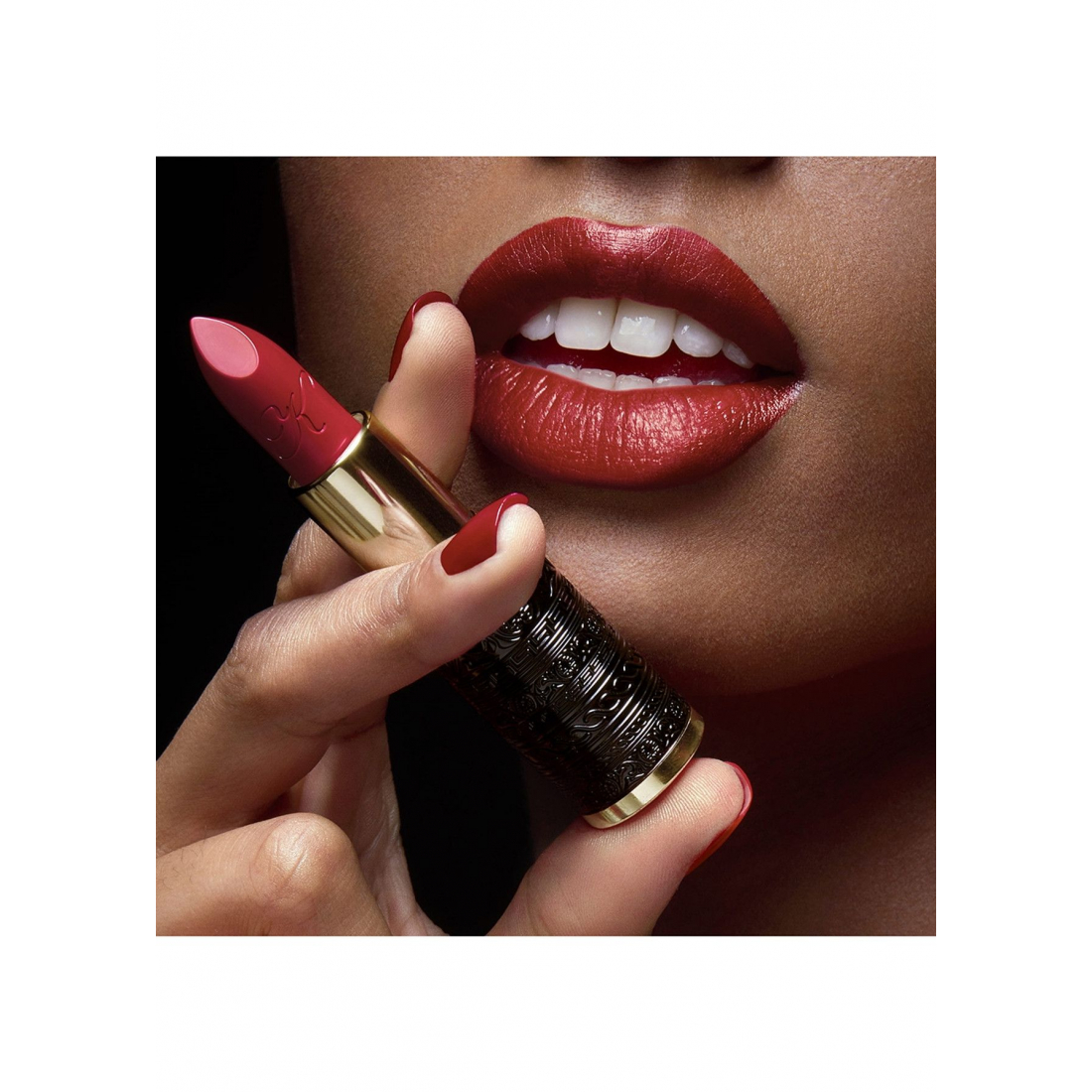 'Le Rouge Parfum Satin' Lippenstift - Rouge Feu 3.5 g