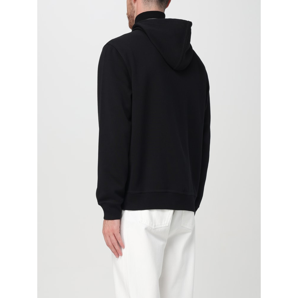 Men's 'Mélange-Effect Zipped' Hoodie