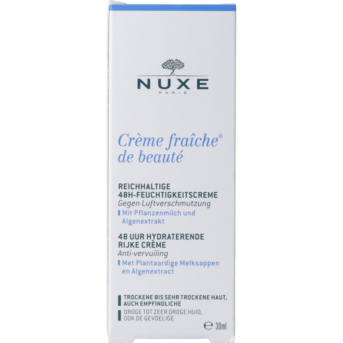 'Crème Fraîche De Beauté® Rich Moisturizing 48H' Face Cream - 30 ml