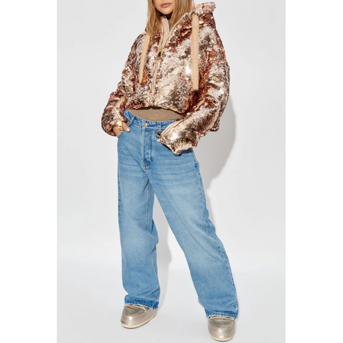 Women's 'Paillette Embellishment' Jacket