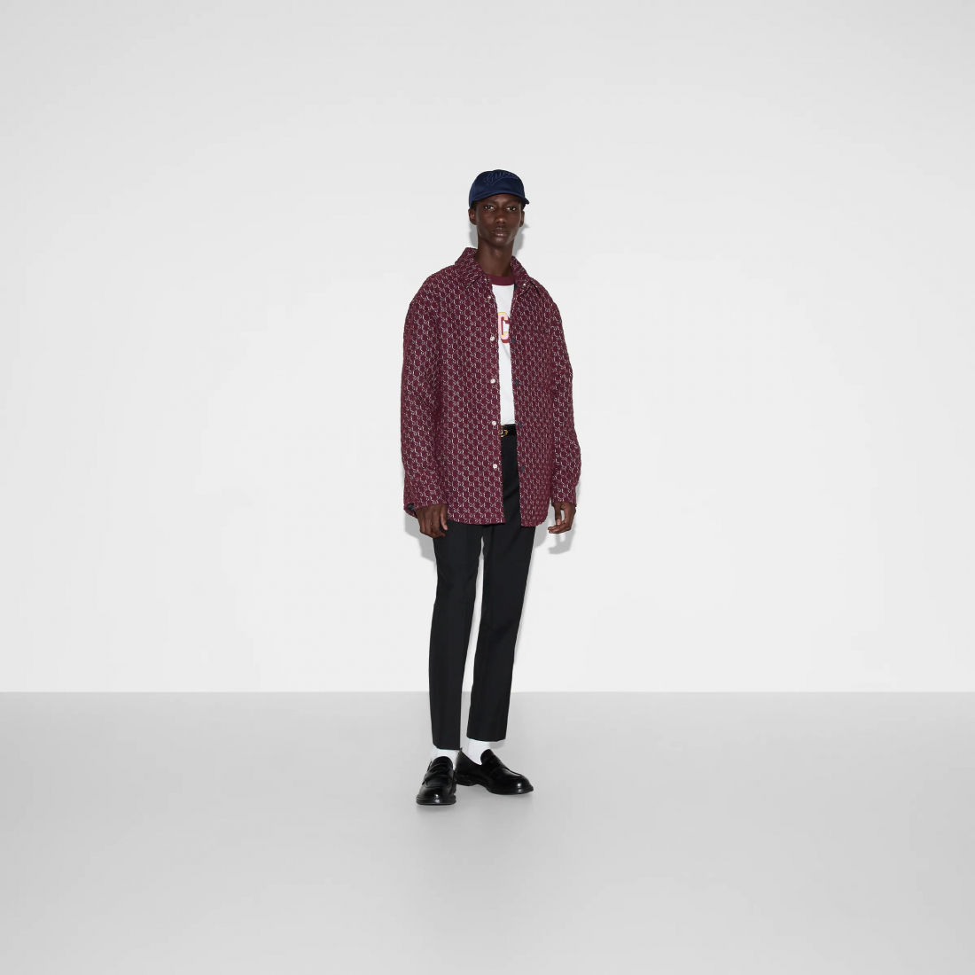 Chemise 'Bouclé GG Shadow' pour Hommes