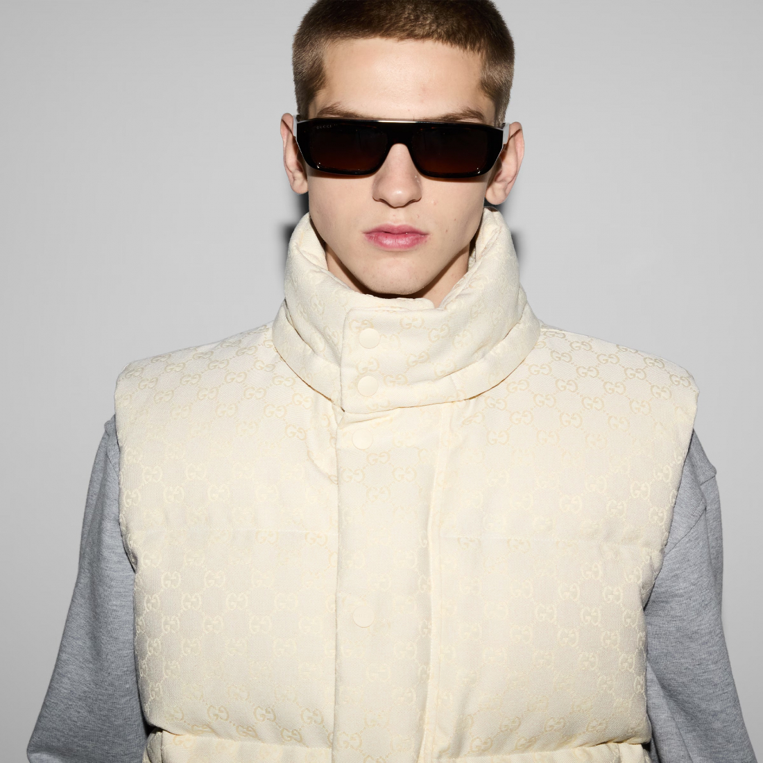 Men's 'GG' Puffer Vest