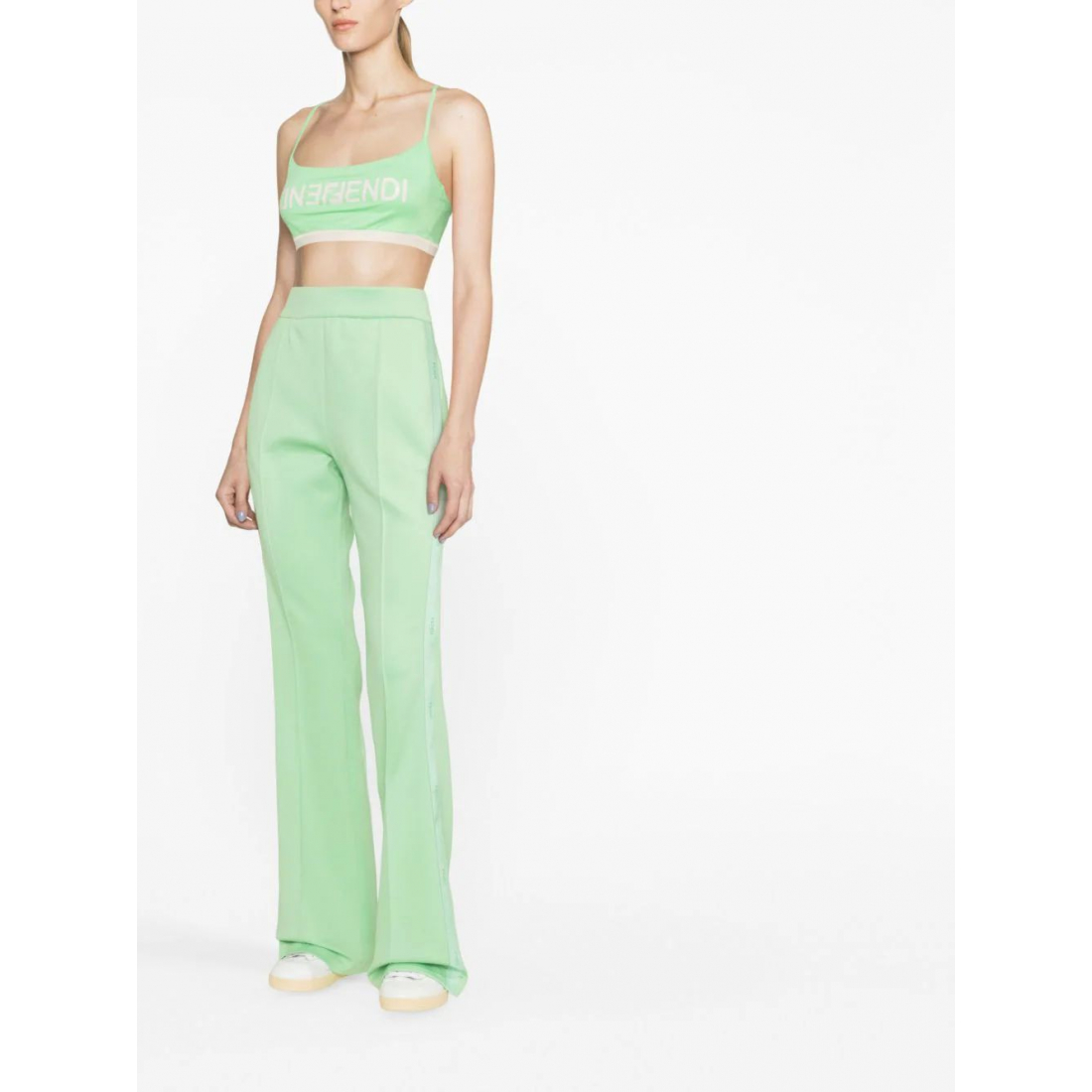 Women's 'Logoed Side Stripes' Sweatpants