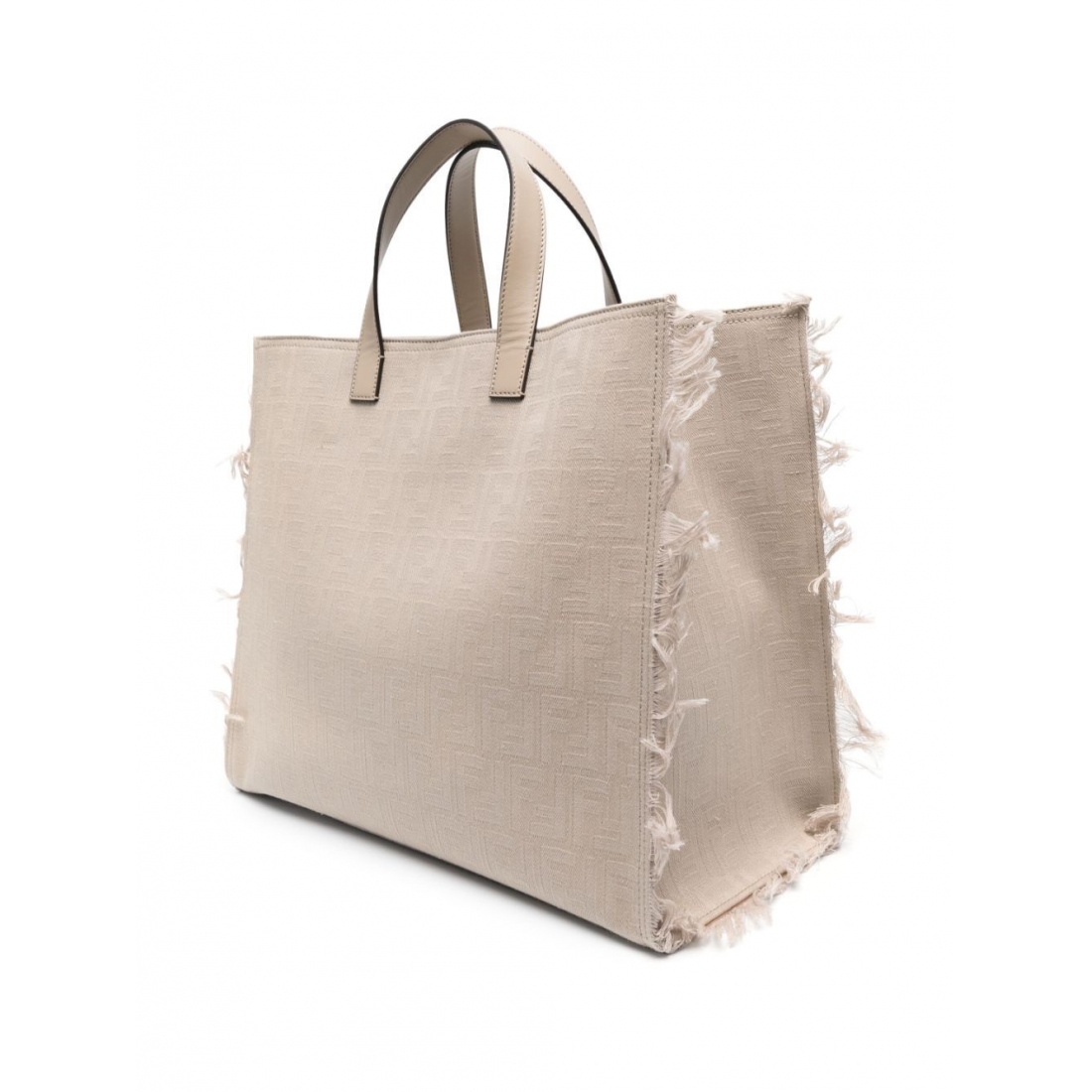 Men's 'Large FF Fringed' Tote Bag
