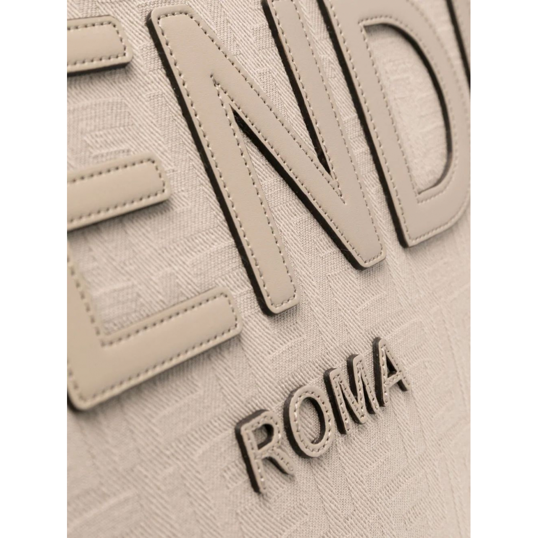 Men's 'Large FF Fringed' Tote Bag