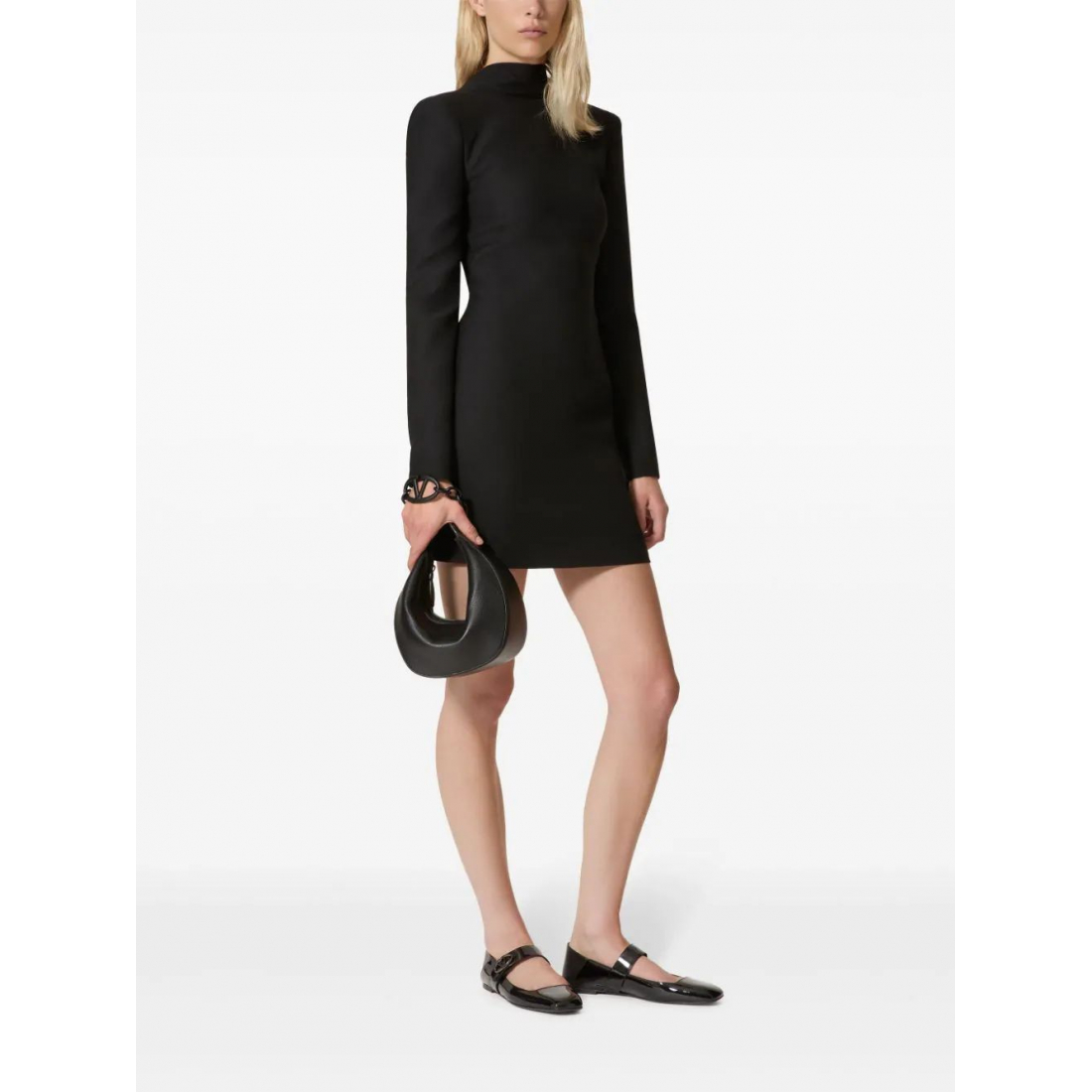 Women's 'Le Noir' Long-Sleeved Dress