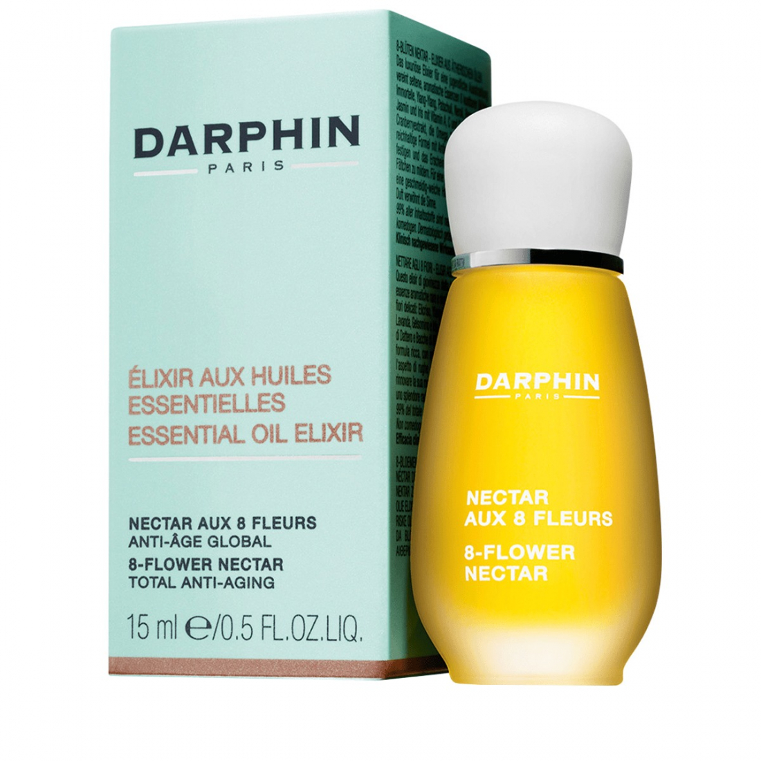 Elixir d'huile pour le visage  '8-Flower Nectar Anti-Aging' - 15 ml
