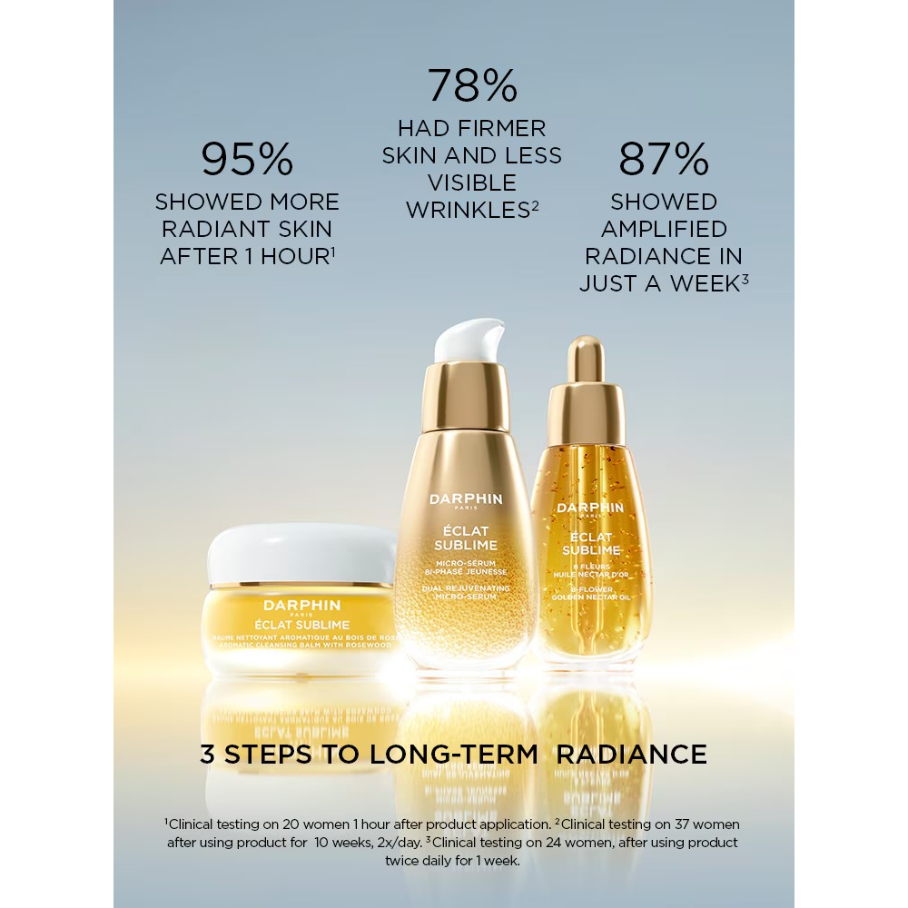 'Éclat Sublime 8-Flower Golden Nectar' Facial Oil - 30 ml