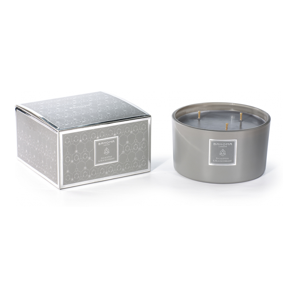 Bougie 3 mèches 'Ash' - 400 g