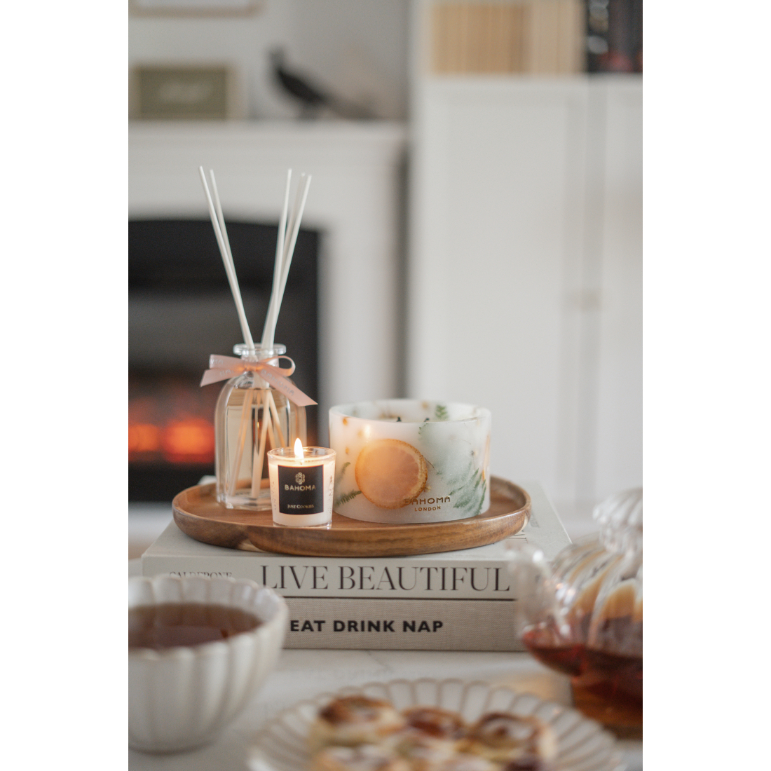 'Botanical Small' Kerze - Orange Spice 600 g