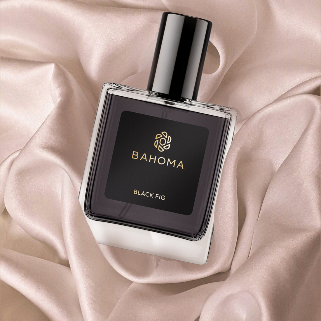 Bougie et vaporisateur d'ambiance 'Obsidian' - Vanilla Black 80 g