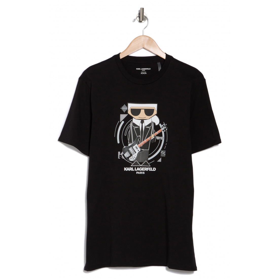 'Kocktail Karl Guitar Cotton Graphic T-Shirt' pour Hommes