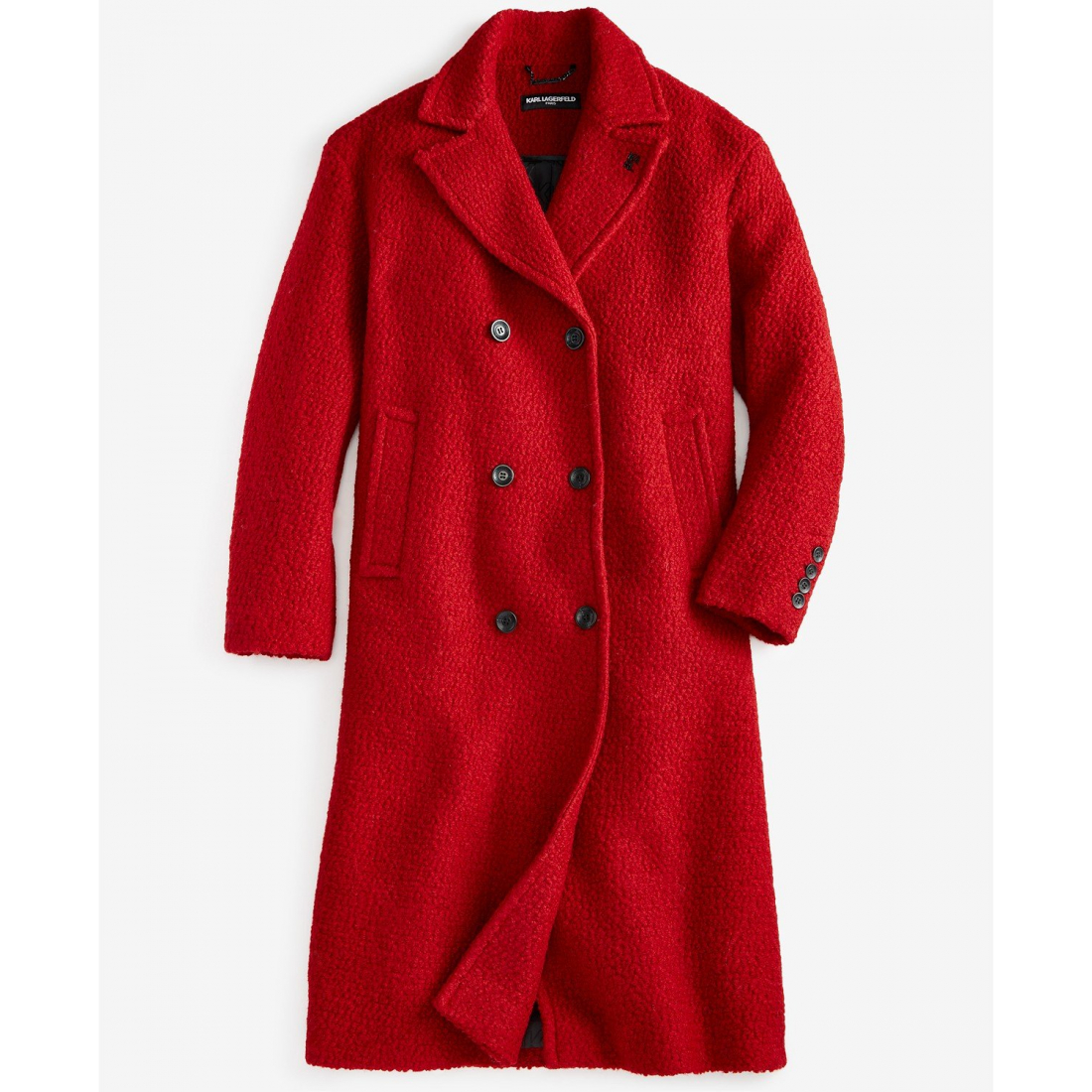 'Double-Breasted Overcoat' pour Femmes