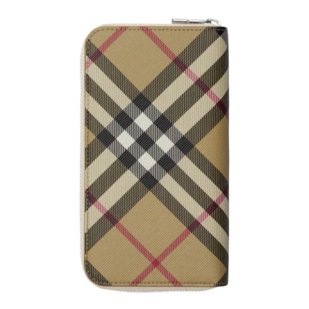 Men's 'Check Zip' Wallet