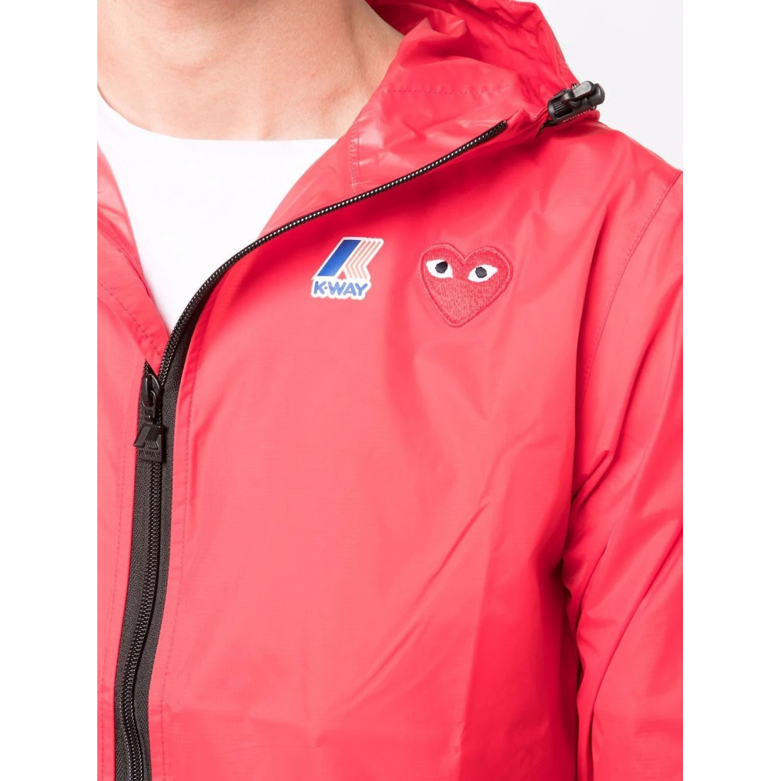 Veste 'X K-Way Zip Hooded' pour Hommes