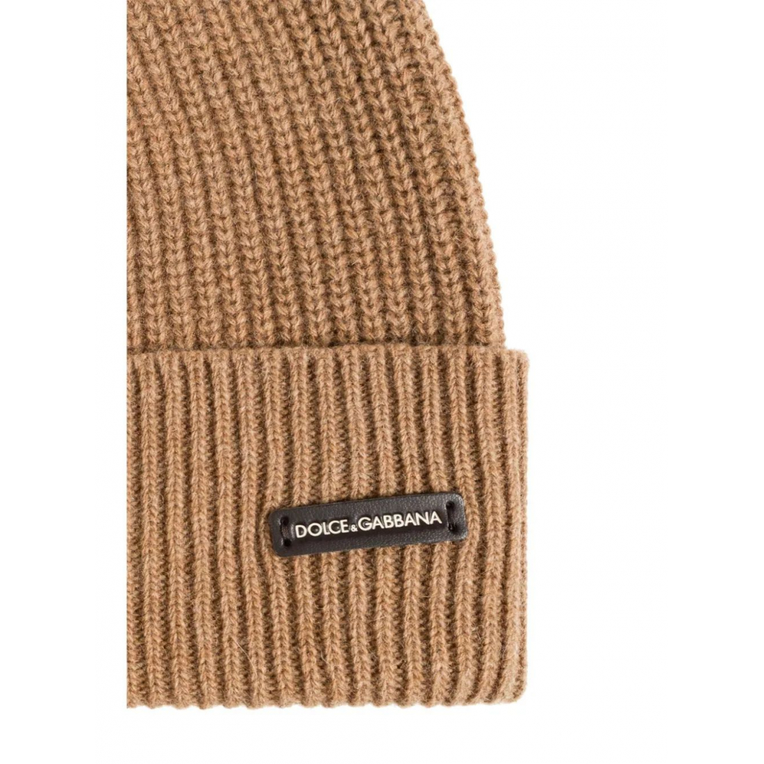 Men's 'Logo-Patch Ribbed' Beanie