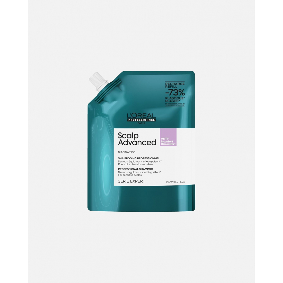 'Scalp Advanced Anti-Discomfort Dermo-Regulator' Shampoo Refill - 500 ml