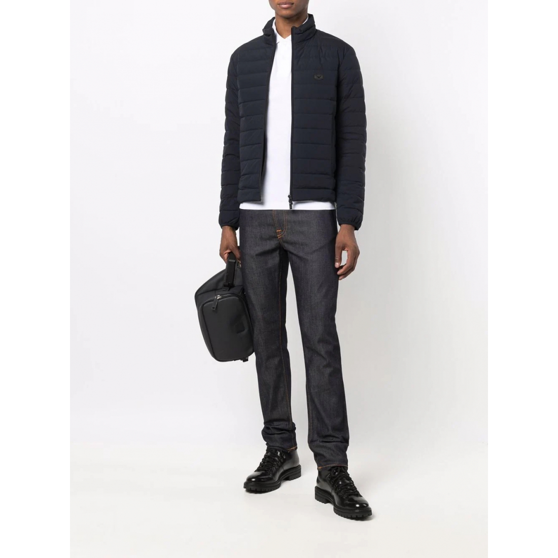 Men's 'Padded Logo-Patch' Jacket