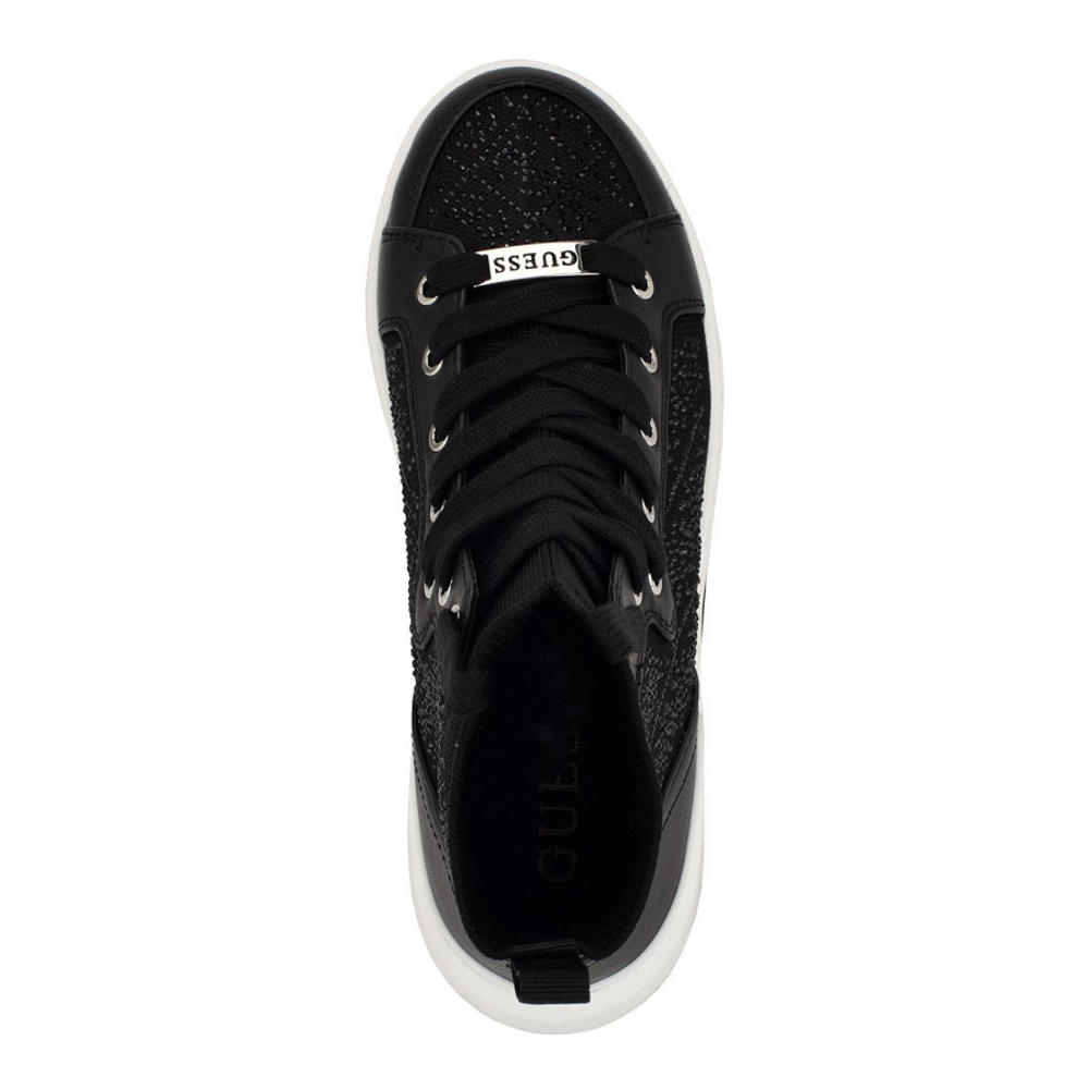 Women's 'Mannen Knit Hi-Top Lace-Up' High-Top Sneakers